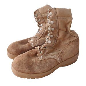 U.S. Army Tan Leather Combat Boot